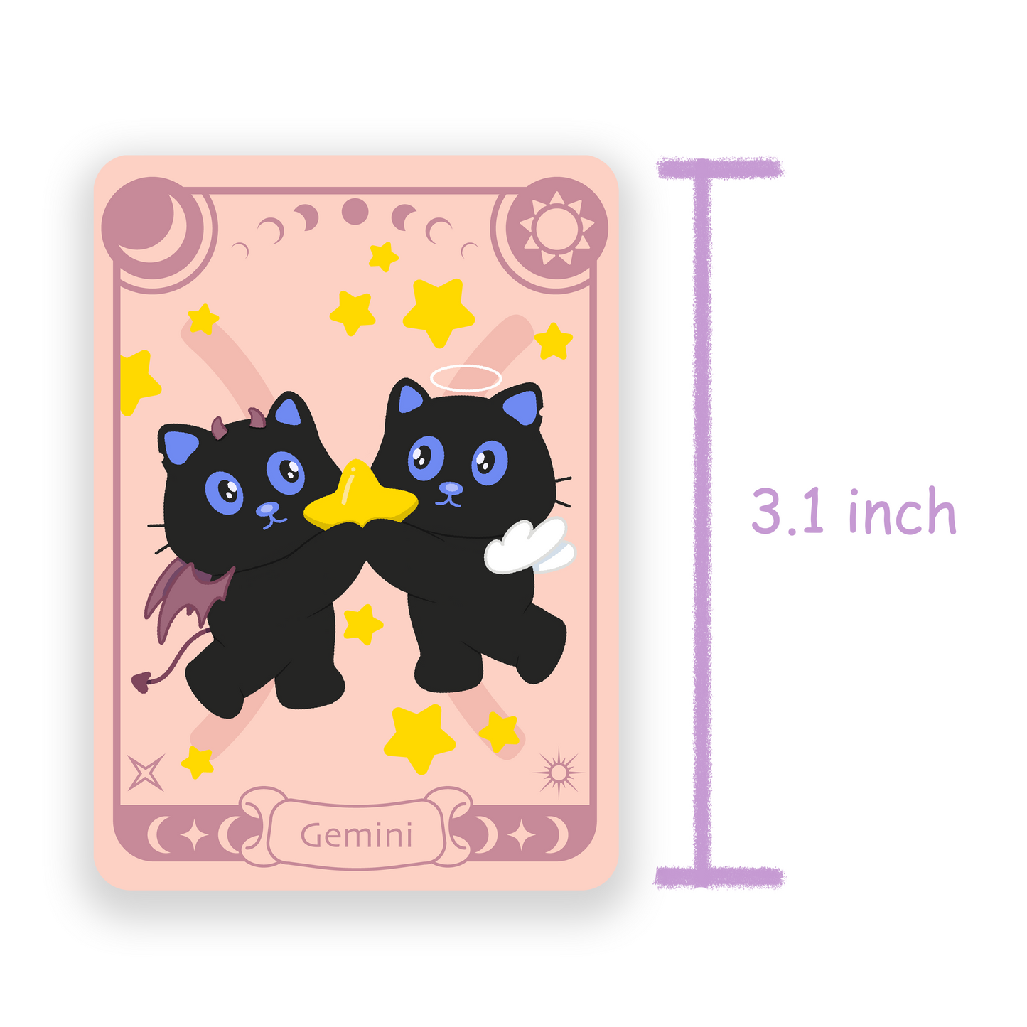 Tomo - Gemini Zodiac Sticker