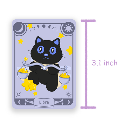 Tomo - Libra Zodiac Sticker